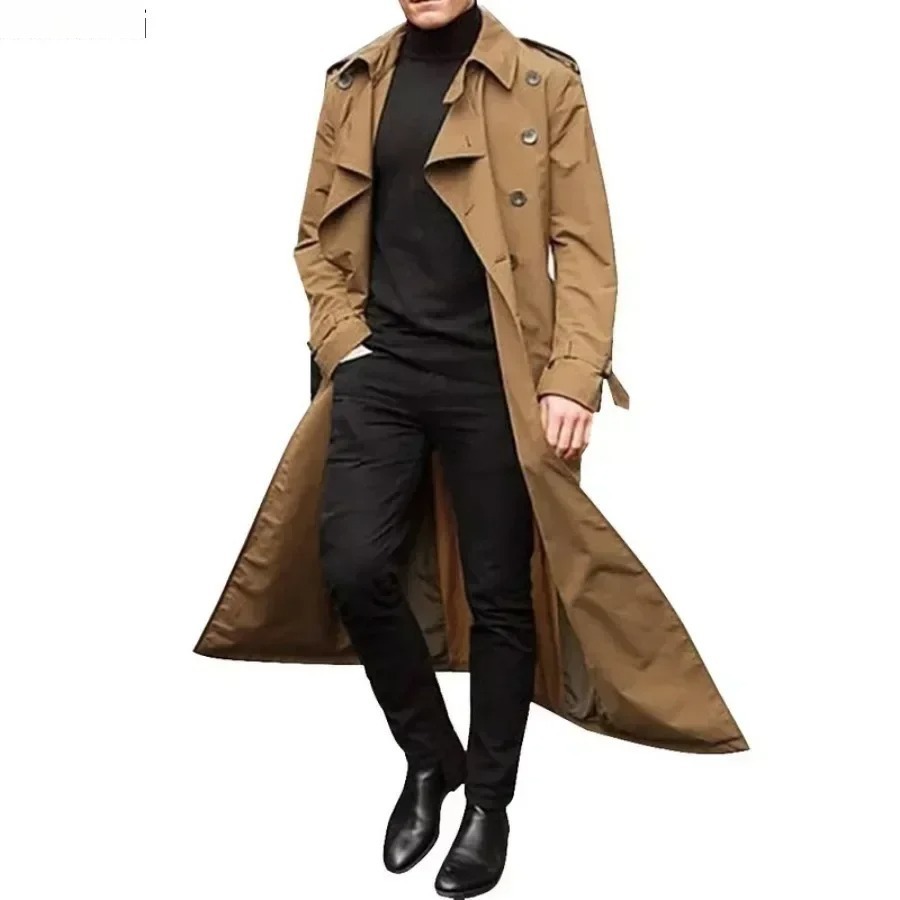 Męskie długie trencze kurtki m – Men'S Fashion X recenzja i cena