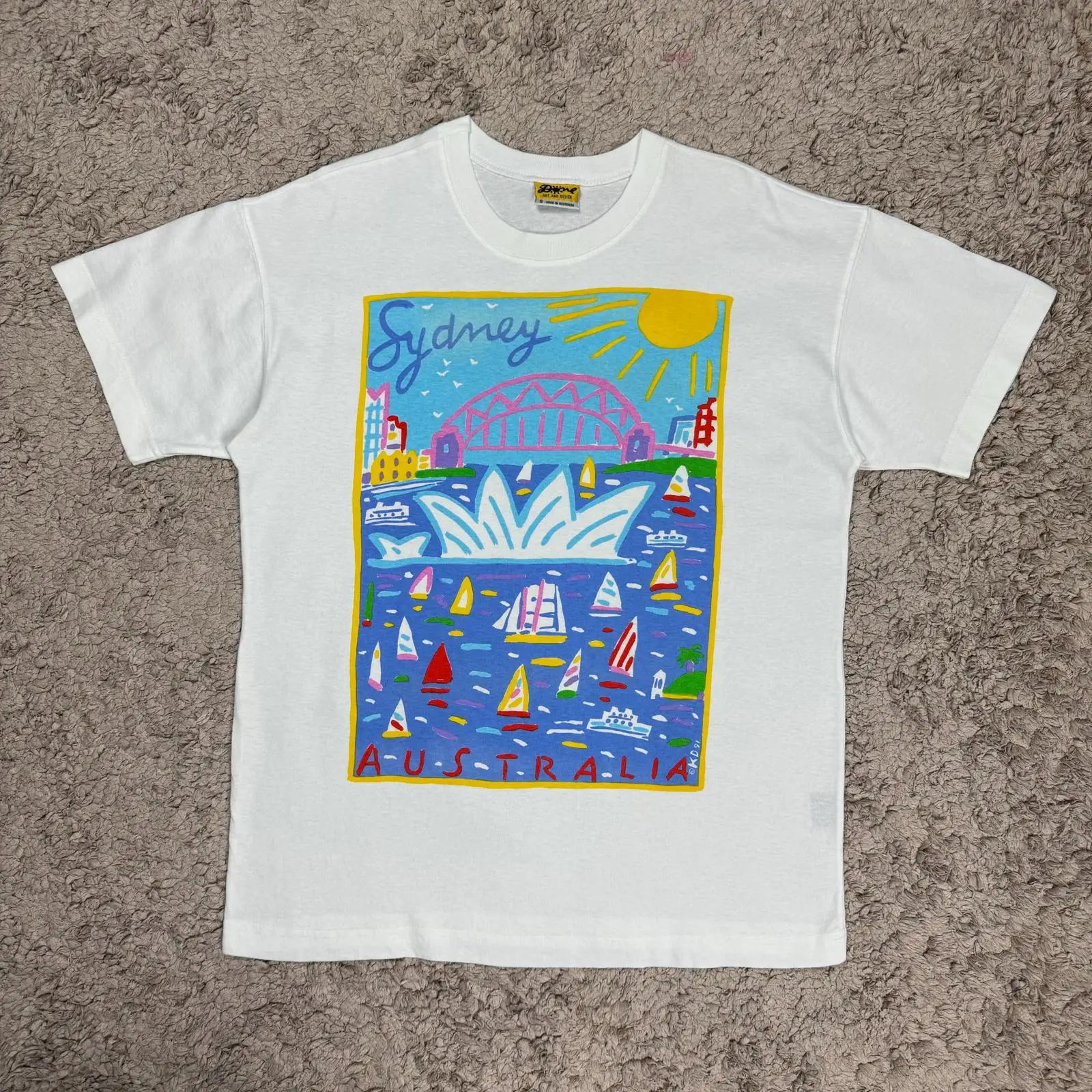 Koszulka vintage z grafiką Ken – Men'S Fashion Sydney recenzja i cena