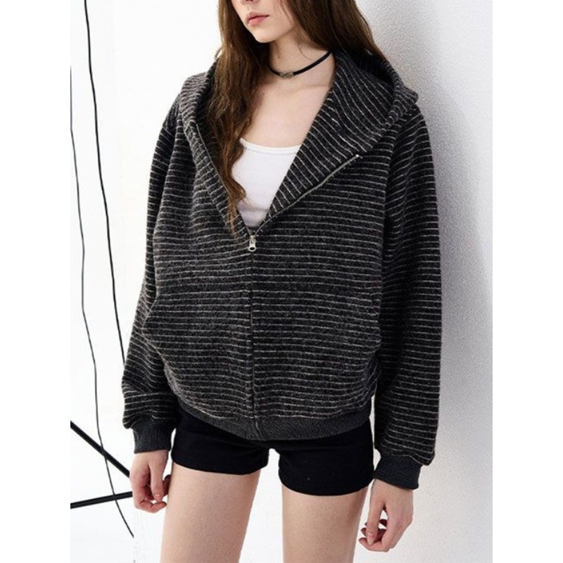 2026 Jesień Zima Nowa Retro Bl – Mens Fashion Zip Up Hoodies recenzja i cena