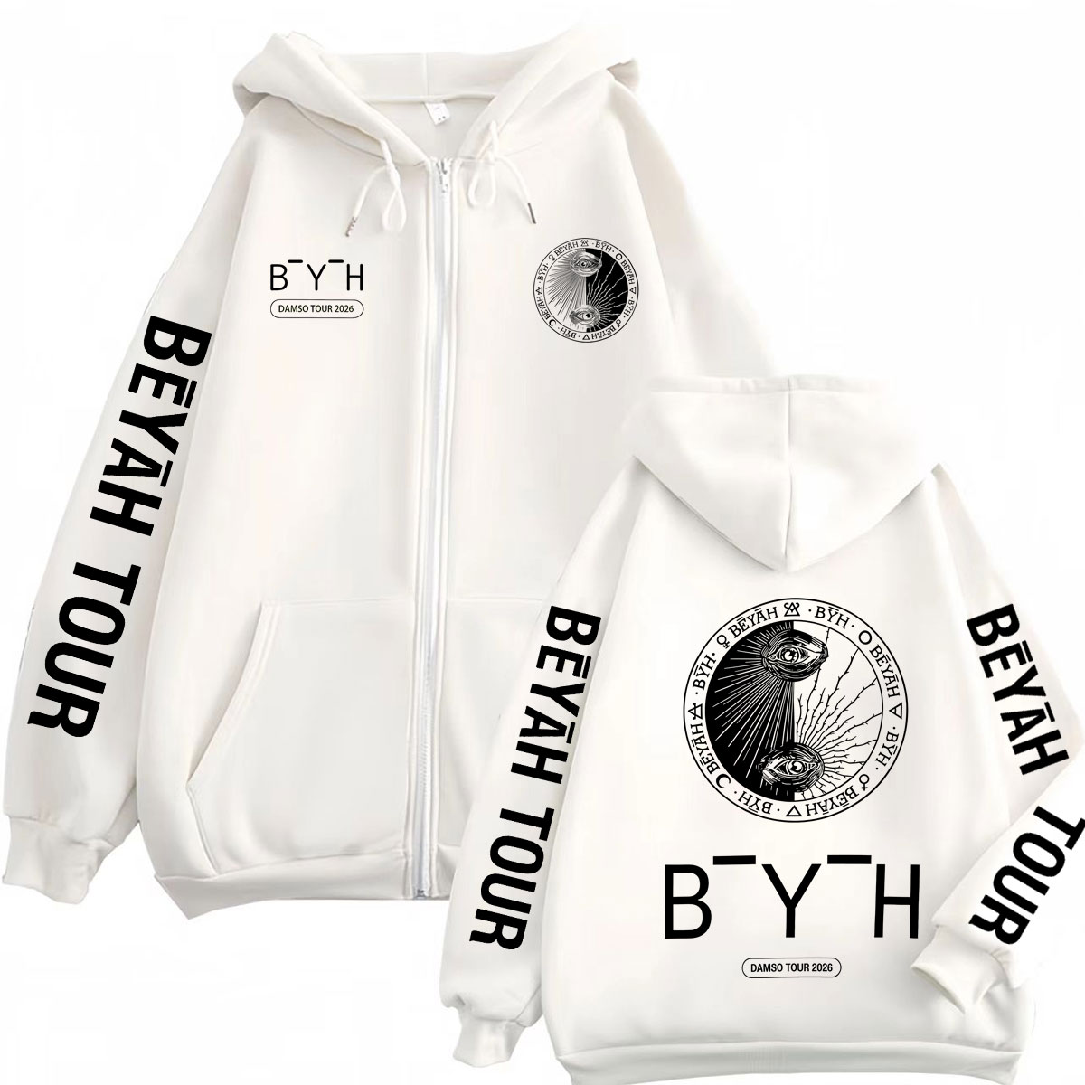 Bluza z kapturem na zamek Rapp – Mens Fashion Zip Up Hoodies recenzja i cena