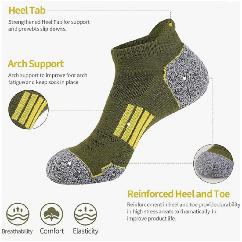 6/12 Par Męskich Wielokolorowy – Socks Ankle Men recenzja i cena