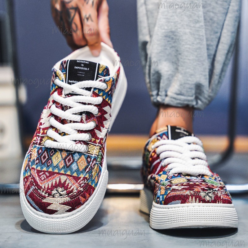Męskie płócienne buty na wiosn – Mens Fashion Trainers recenzja i cena