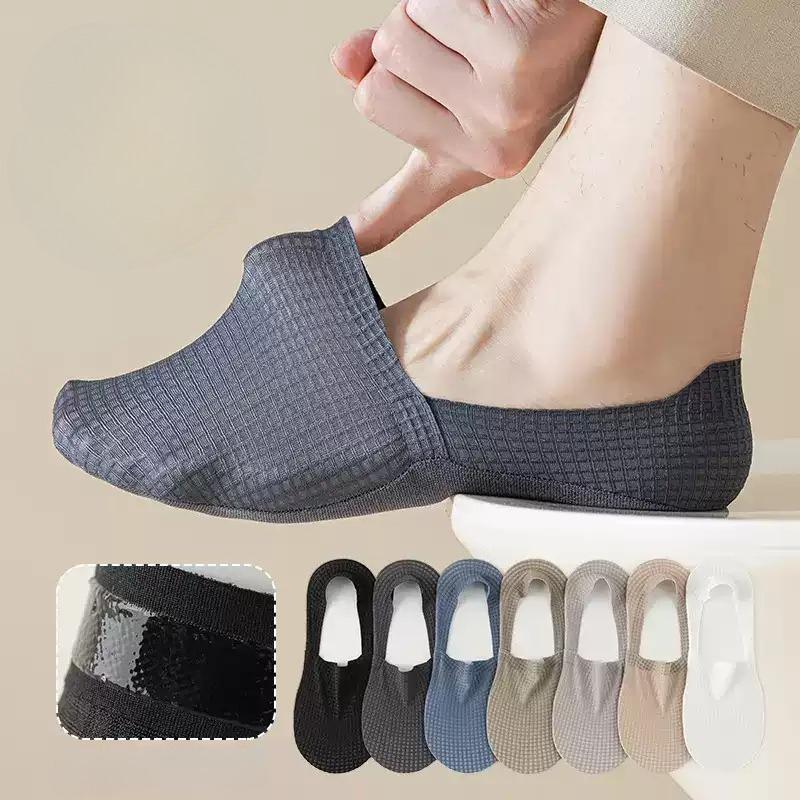 Jednokolorowe skarpety-kapcie  – Socks Ankle Men recenzja i cena